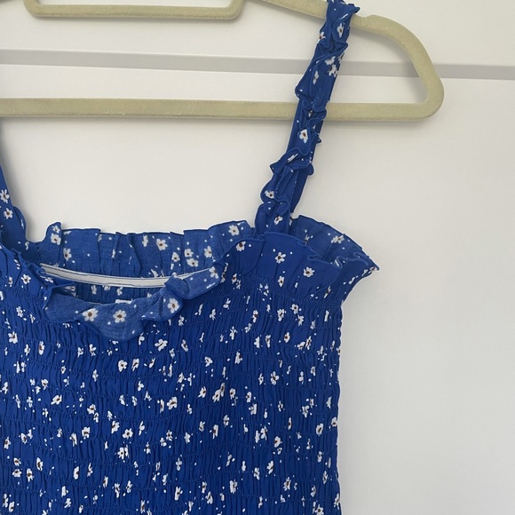 NWOT Faithfull the Brand Del Mar Smocked Minidress - Picture 9 of 11